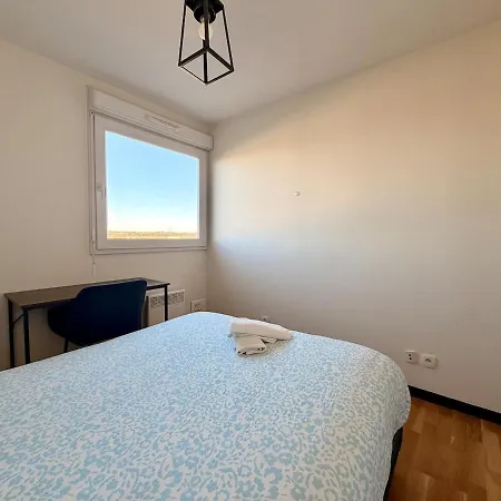 Apartment Jouhaux - T5 Avec 4 2 Salles De Bain Et Terrasse *