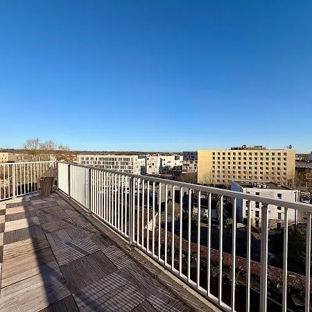 Apartment Jouhaux - T5 Avec 4 2 Salles De Bain Et Terrasse Bordeaux